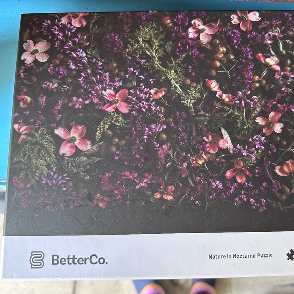 BetterCo. Nature in Nocturne 1000-Piece Jigsaw Puzzle. - Picture 1 of 3
